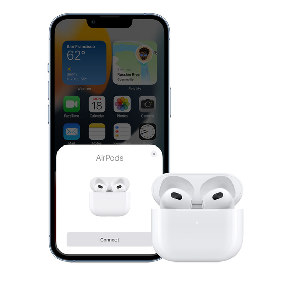 AirPods (3rd generation) with Lightning Charging Case- A+ Refurbished